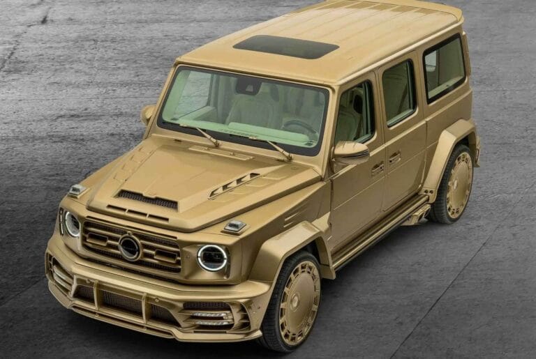 مانصوري تكشف عن نسخة فريدة من نوعها: مرسيدس G-Class إصدار P900 EWB Gold الفاخر