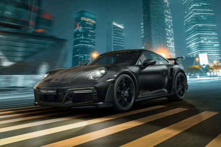 بورشه GTstreet R Monochrome Techart : تحفة فنية و أندر 911 على الإطلاق