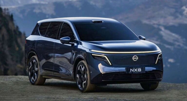 نيسان NX8 كهربائية فاخرة بمنصة 800 فولت و تقنيات شحن فائقة السرعة