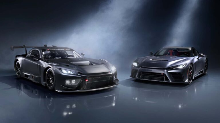 تويوتا GR GT سيارة سباق قانونية بمحرك V8 توين تيربو و هيكل ألومنيوم خفيف