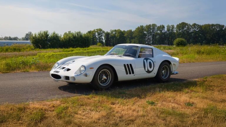 فيراري 250 GTO البيضاء النادرة هل تستحق فعلاً 70 مليون دولار