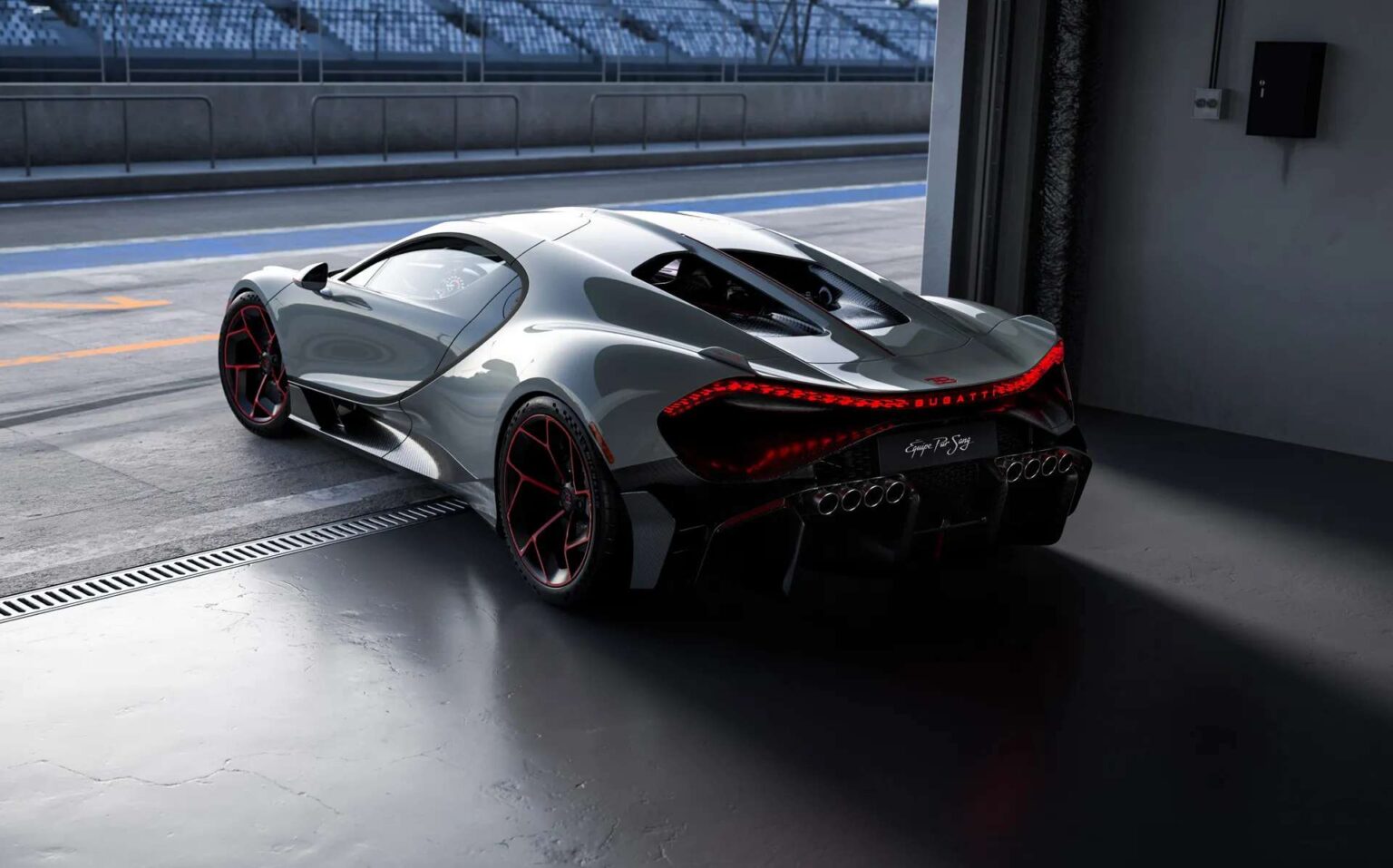 بوجاتي توربيون Equipe Pur Sang قوة خارقة و أناقة نادرة مع 8 مخارج عادم - عرب اوتو هب