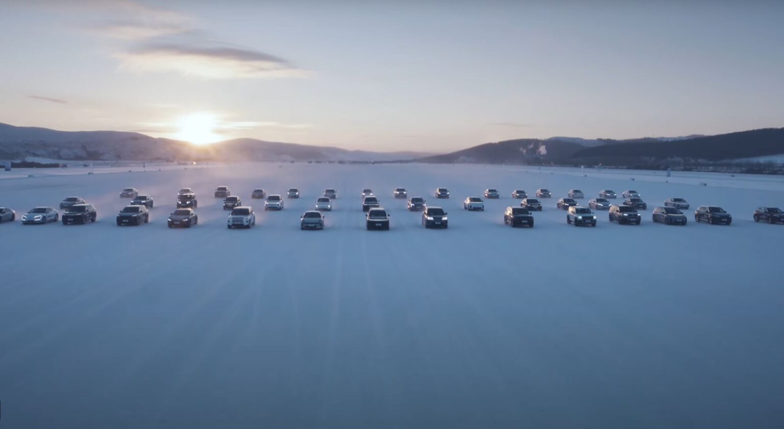 أصعب اختبار صيني للسيارات الكهربائية في الصين ب67 سيارة تحت درجة -25 مئوية - عرب اوتو هب