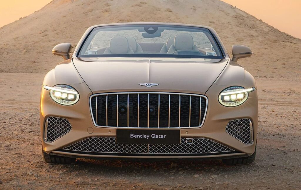 بنتلي كونتيننتال GTC تحتفي بغروب الخليج بسيارة فريدة من نوعها باصدار قطري من مولينر - عرب اوتو هب