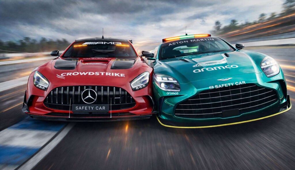 أستون مارتن تودع سيارات الأمان في الفورمولا 1 و مرسيدس تنفرد بالسيطرة الكاملة في موسم 2026 - عرب اوتو هب