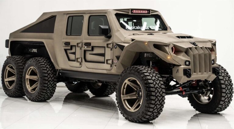 ابوكلبس Hellfire 2.0 وحش الطرق الوعرة ذات الست عجلات و محرك HEMI الجبار