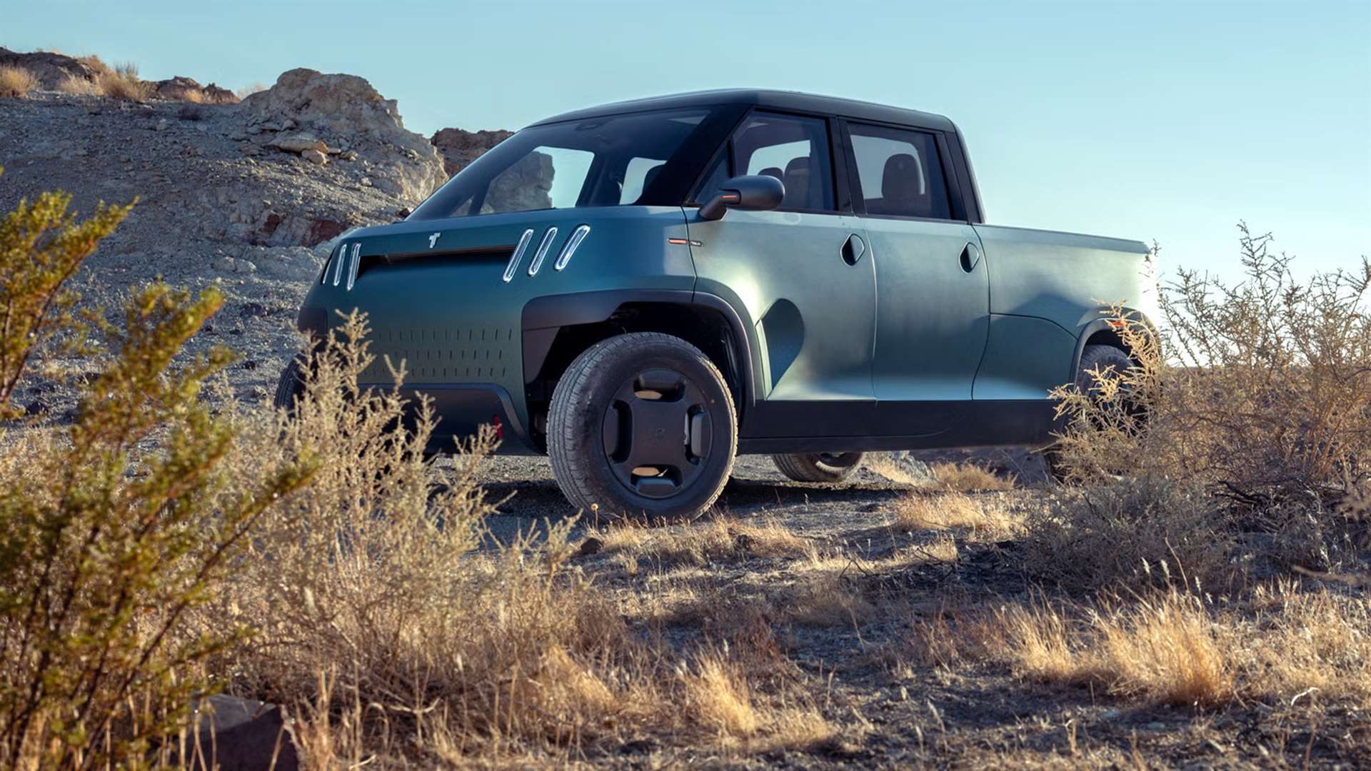 شاحنة تيلو MT1 الكهربائية الصغيرة بقوة 500 حصان 2 شاحنة تيلو MT1 الكهربائية الصغيرة بقوة 500 حصان - عرب اوتو هب