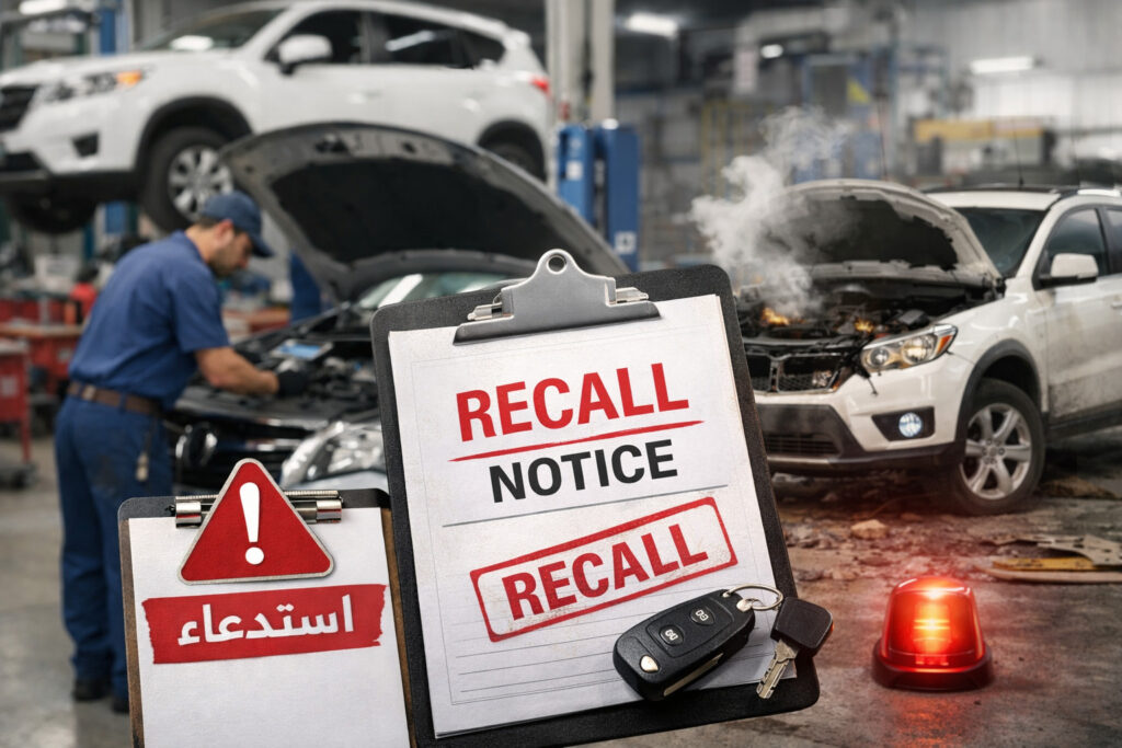 اكثر عمليات الاستدعاء لشركات السيارات لعام 2025 RECAL