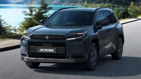 سوزوكي أكروس 2026 نسخة طبق الأصل من تويوتا راف فور لكن باسم مختلف - عرب اوتو هب
