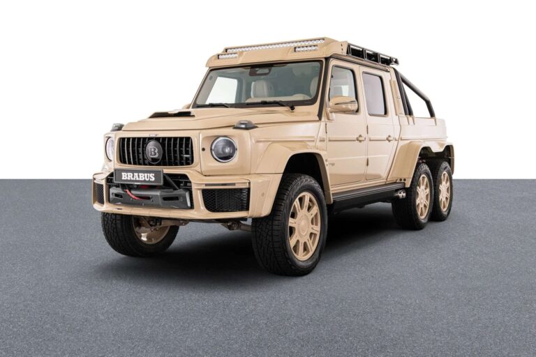 مرسيدس برابوس XLP 6×6 أدفنتشر وحش الطرق الوعرة بثلاث محاور و بسعر خيالي