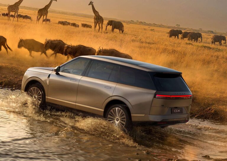 اكس بينج تكشف عن GX الفاخرة الجديدة بتصميم يوحي برينج روفر و مدى يتجاوز 1000 كم
