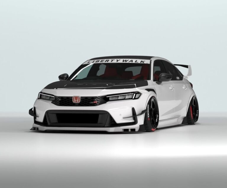 هوندا سيفيك Type R العريضة من Liberty Walk تعديل ياباني يثير الجدل