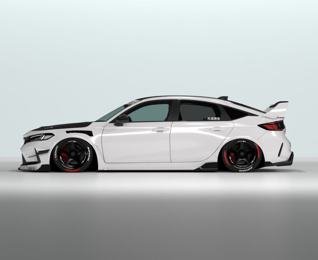 هوندا سيفيك Type R العريضة من Liberty Walk تعديل ياباني يثير الجدل 2 هوندا سيفيك Type R العريضة من Liberty Walk تعديل ياباني يثير الجدل - عرب اوتو هب