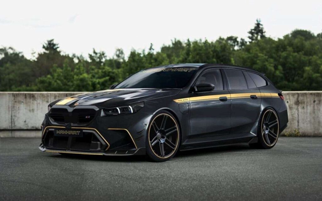 مانهارت تكشف القوة الخفية في بي ام دبليو M5 Touring و تصل بها إلى 897 حصان - عرب اوتو هب
