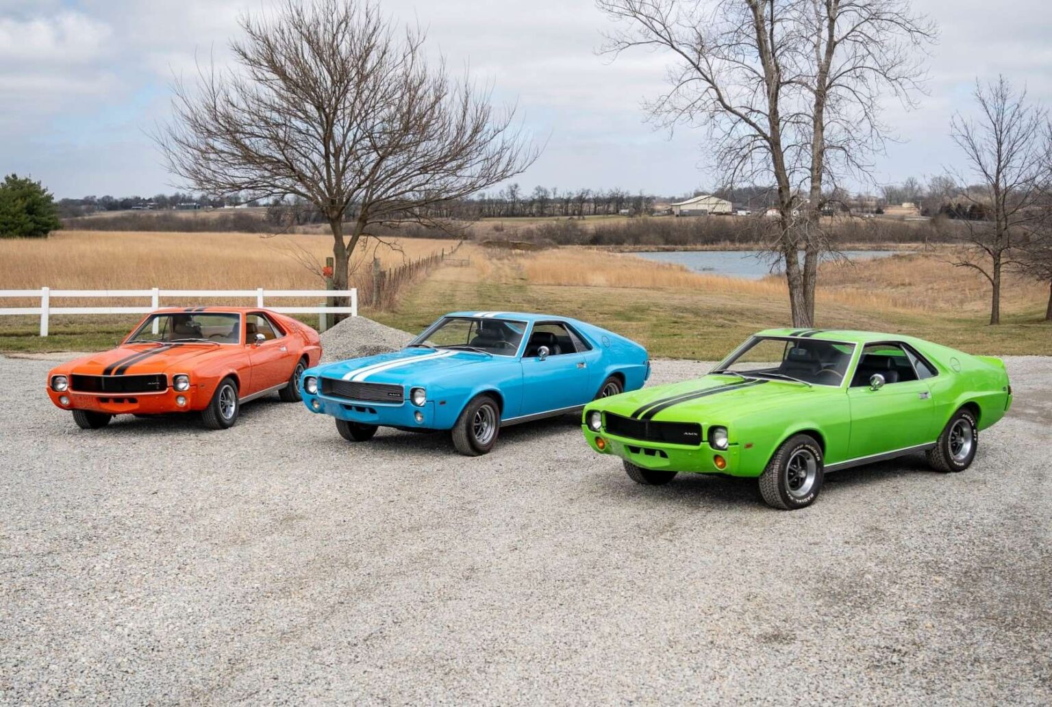 فرصة نادرة لاقتناء ثلاث سيارات AMC AMX 1969 بألوان Big Bad الأسطورية - عرب اوتو هب