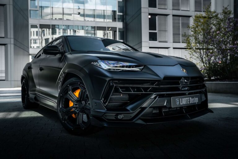 لامبورجيني أوروس إس وحش أسود يخطف الأنظار من تصميم لارت دزاين