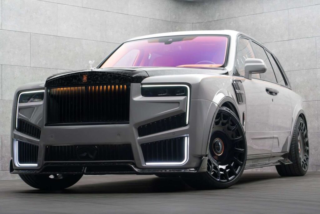 رولز رويس كولينان سيريز 2 امبراطور تتجدد بشغف برتقالي و ألياف الكربون من مانصوري - عرب اوتو هب