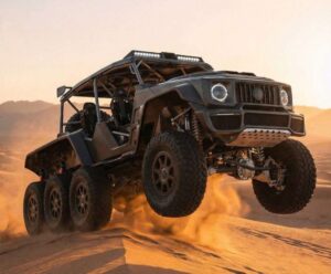 مرسيدس G-Class كروالر 8×8 من برابوس وصلت إلى حدود الإبداع في تعديل سيارات - عرب اوتو هب