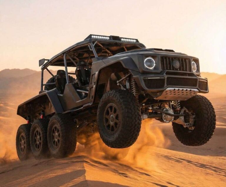 مرسيدس G-Class كروالر 8×8 من برابوس وصلت إلى حدود الإبداع في تعديل سيارات