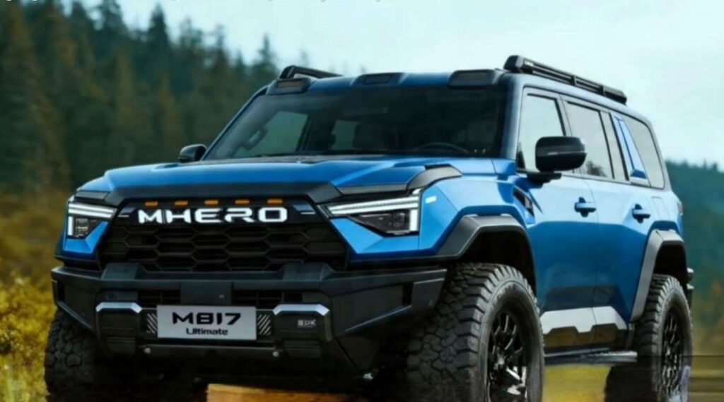 ام هيرو M817 الهجينة SUV فاخرة بمدى كهربائي يتجاوز 200 كيلومتر و تقنيات هواوي الذكية - عرب اوتو هب