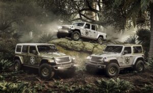 جيب رانجلير و جلاديتور Sarge Edition احتفالاً بالذكرى الـ250 للولايات المتحدة جيب رانجلير و جلاديتور Sarge Edition احتفالاً بالذكرى الـ250 للولايات المتحدة - عرب اوتو هب