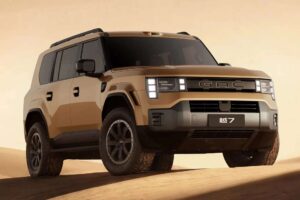 جي أيه سي ترامبشي Yue 7 سيارة SUV هجينة بمواصفات قوية و تصميم مستوحى من ديفندر - عرب اوتو هب