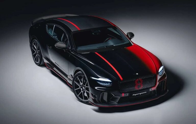 بنتلي Supersports بطلاء ثوري مستوحى من مانصوري بتصميم غير مسبوق من مولينر