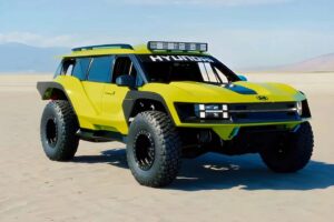هيونداي سانتا في باجا تخطف الأنظار بتصميم جريء قد يمهد لدخول العلامة الكورية عالم سباقات الصحراء - عرب اوتو هب