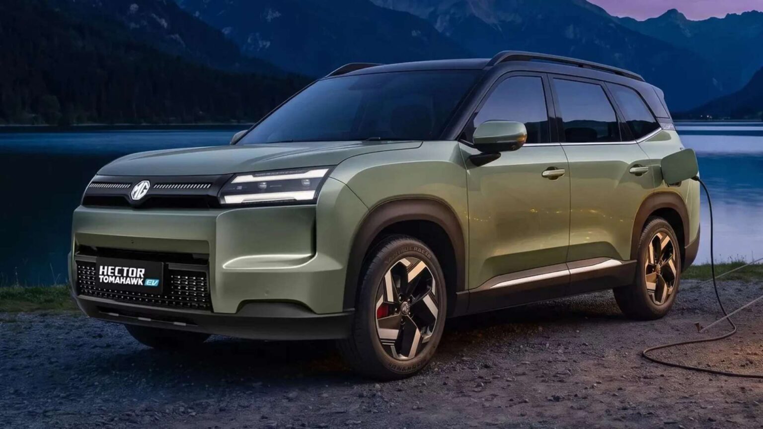 ام جي Hector Tomahawk لعام 2026 تنطلق في الهند كسيارة SUV كهربائية بمدى 517 كم و سعر منافس - عرب اوتو هب