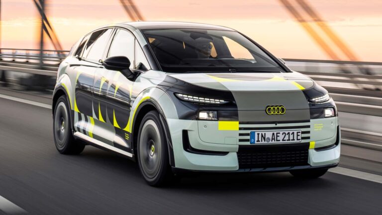 أودي A2 E-Tron الجديدة تعود لإحياء اسم A2 الشهير من جديد في صورة سيارة كهربائية بالكامل
