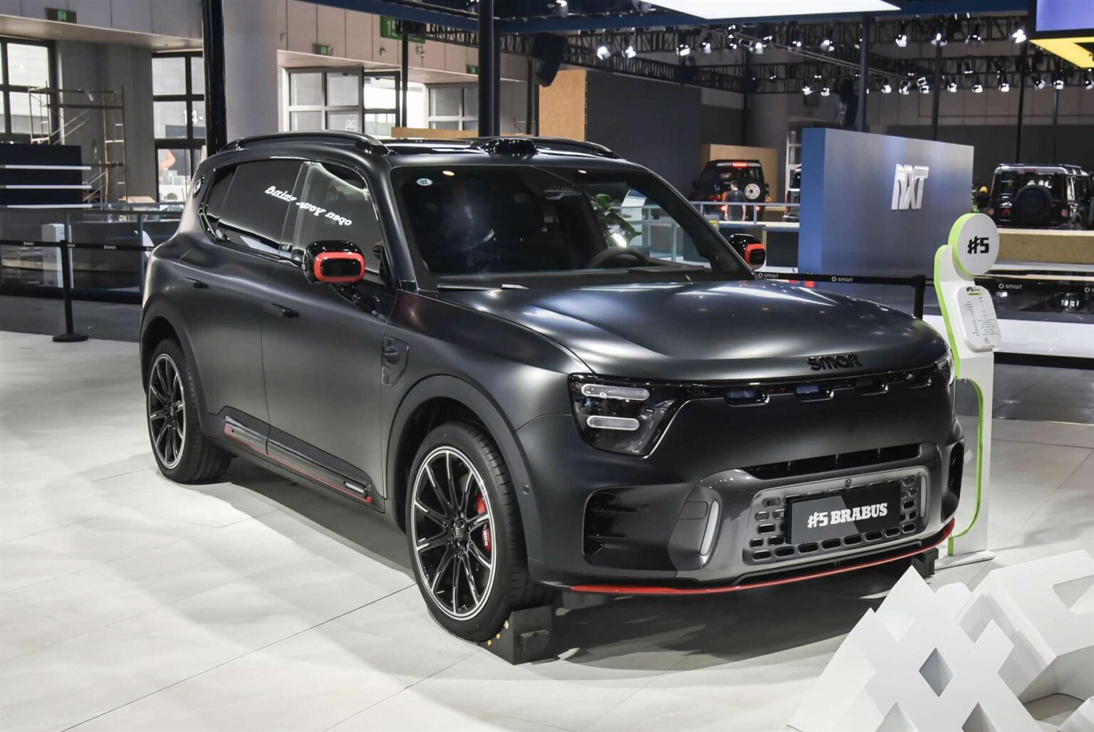 سمارت#5 BRABUS Super Edition تظهر بلون أسود مطفي جديد بقوة 646 حصانًا في معرض تشنجدو 2026 - عرب اوتو هب