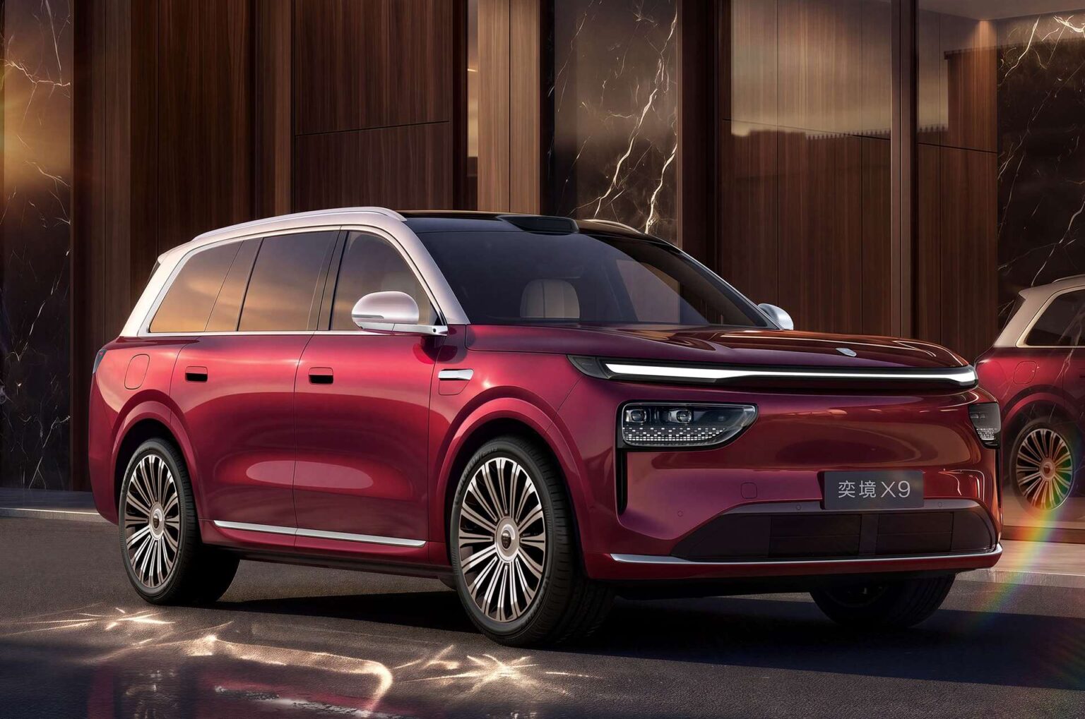 إيبكلاند X9 الجديدة SUV هجينة فاخرة من هواوي بستة مقاعد تستعد لمنافسة الكبار - عرب اوتو هب